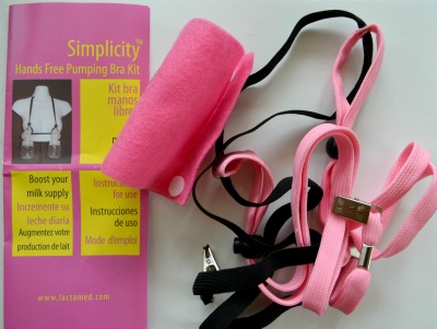 Simplicity Hands Free Pumping Bra Kit Review